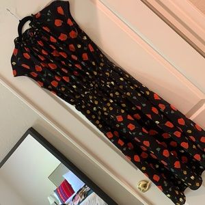 Banana Republic Dress - smock neck flowered